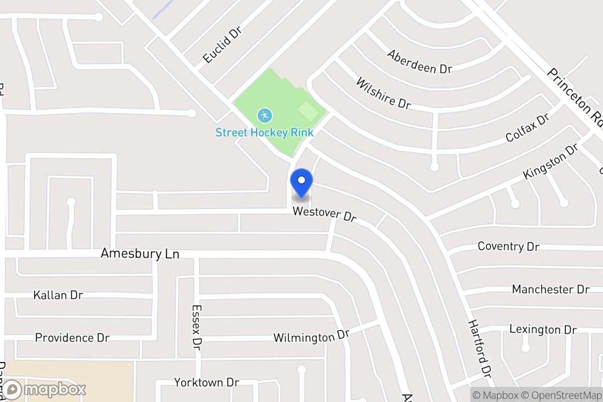 Map of 7102 Melton Dr
