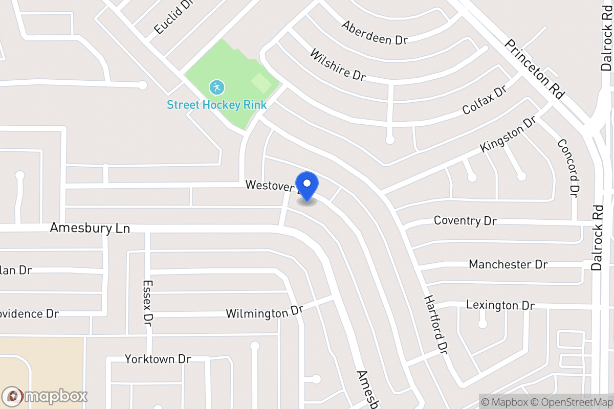 Map of 6901 Westover Dr