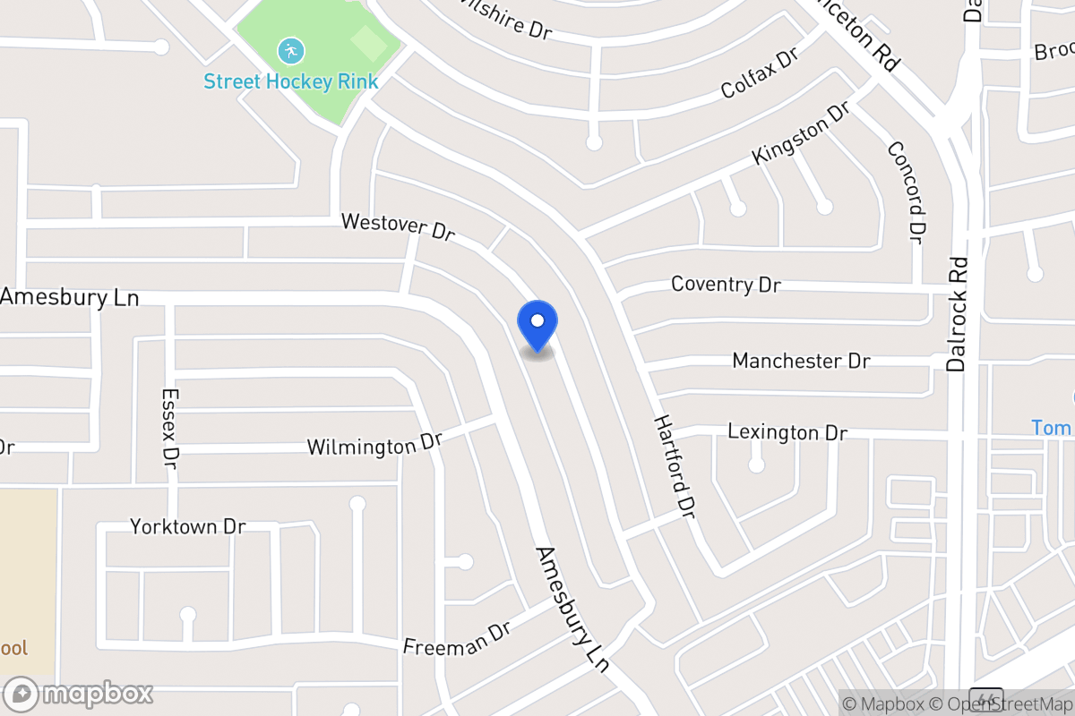Map of 6705 Westover Dr