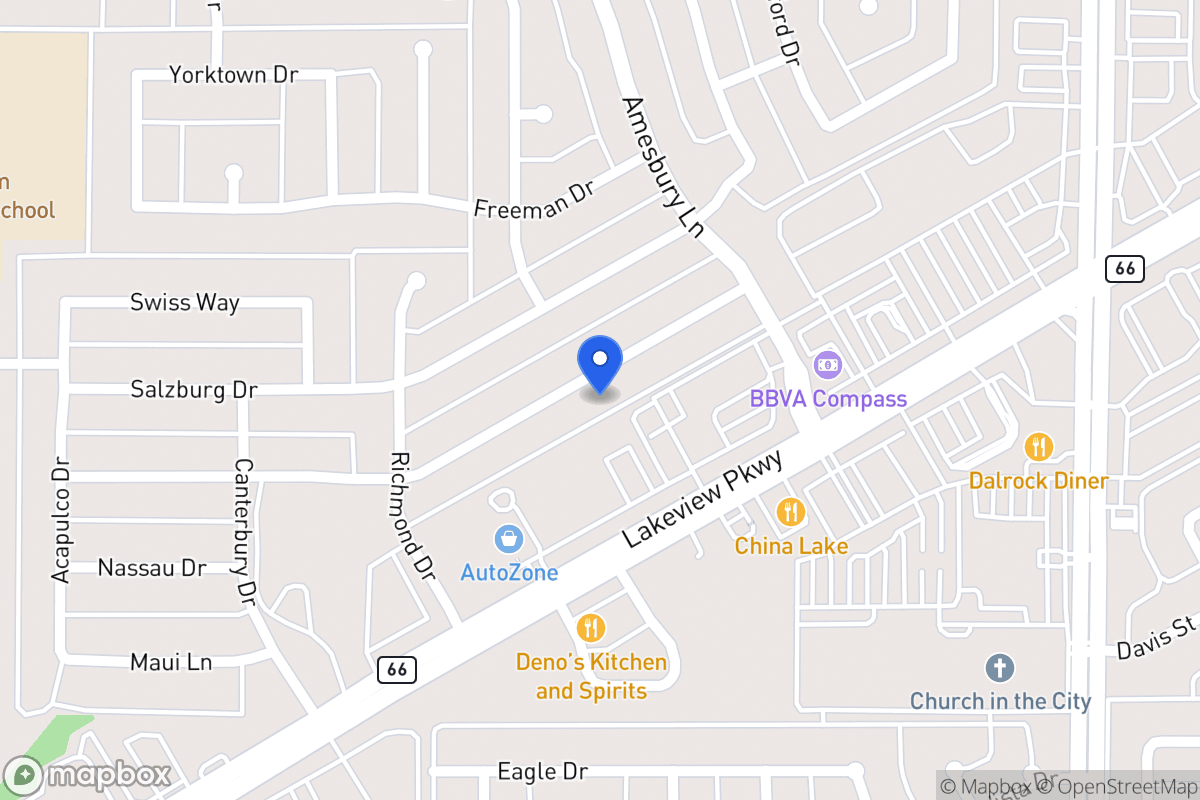 Map of 8110 Munich Dr