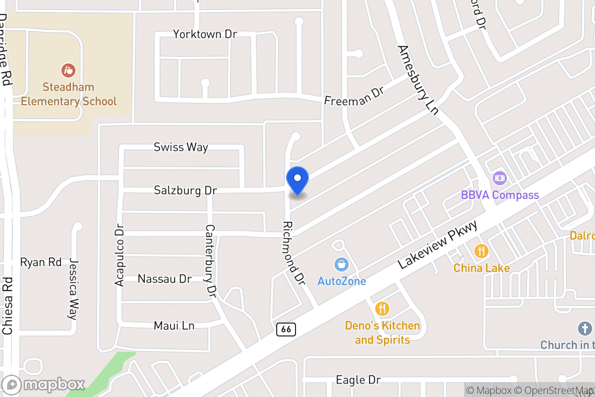 Map of 7902 Salzburg Dr