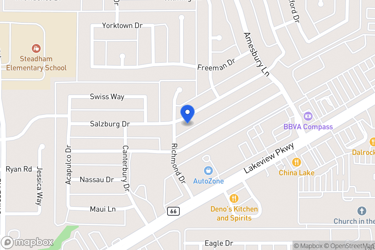 Map of 7906 Salzburg Dr