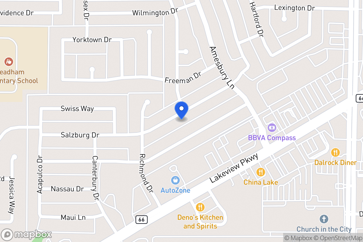 Map of 8010 Salzburg Dr