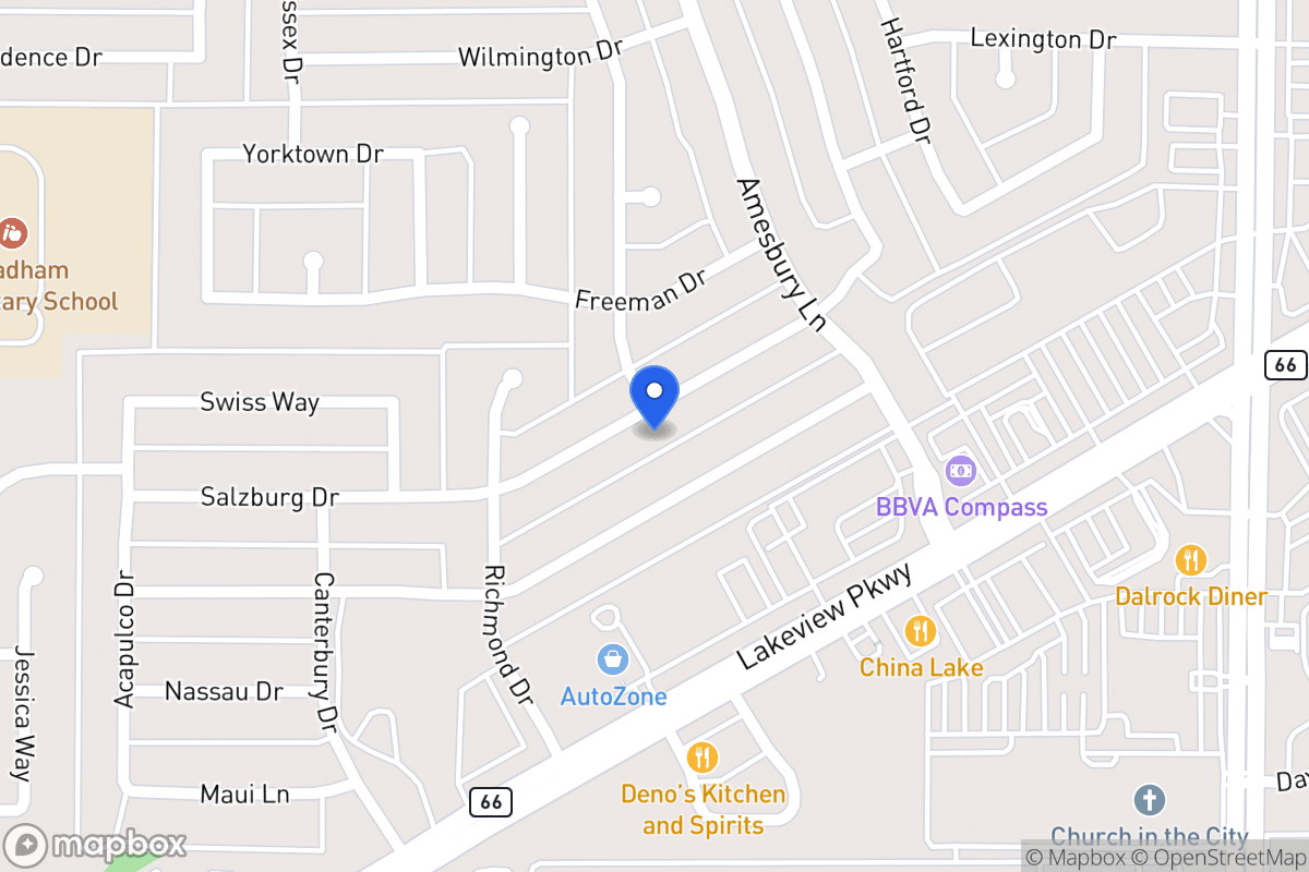 Map of 8014 Salzburg Dr