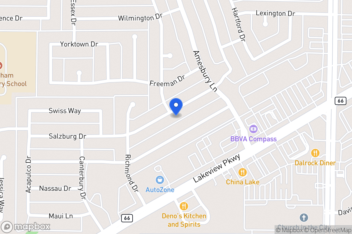 Map of 8102 Salzburg Dr