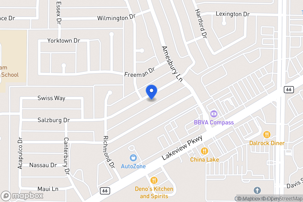 Map of 8106 Salzburg Dr