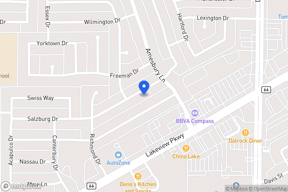 Map of 8114 Salzburg Dr