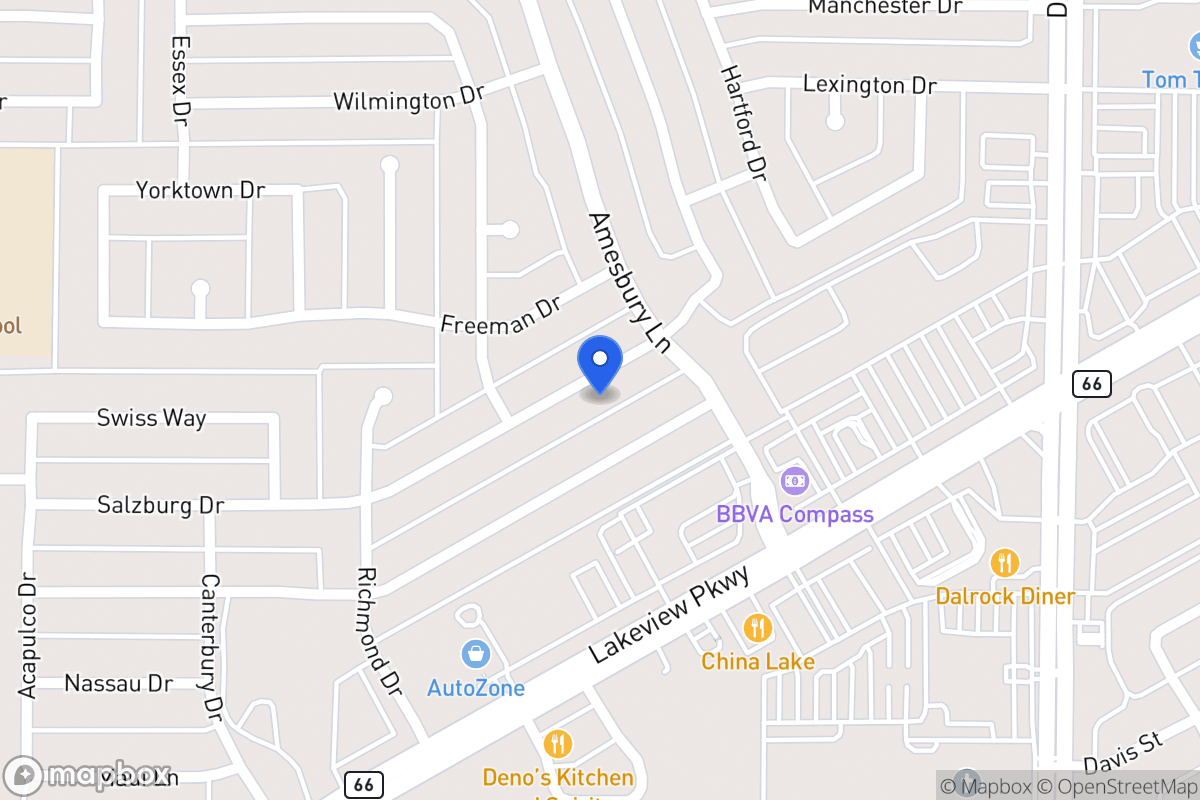 Map of 8202 Salzburg Dr