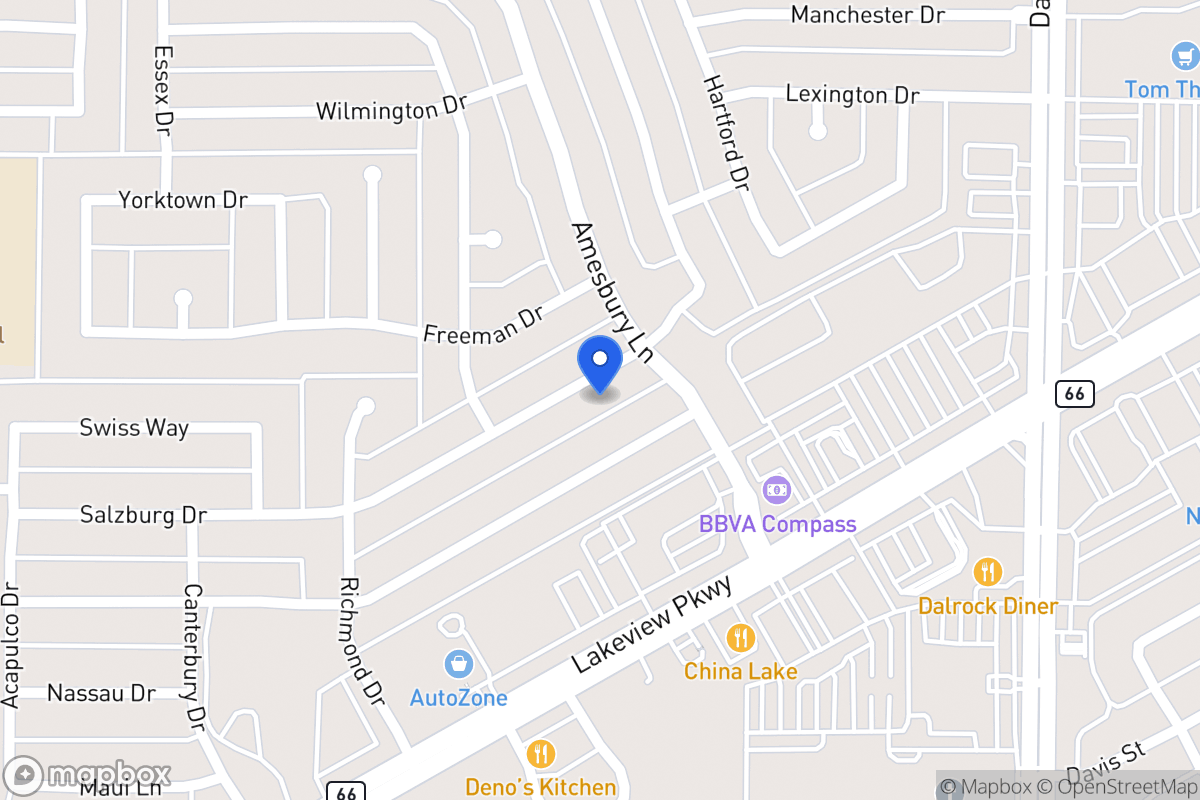 Map of 8206 Salzburg Dr