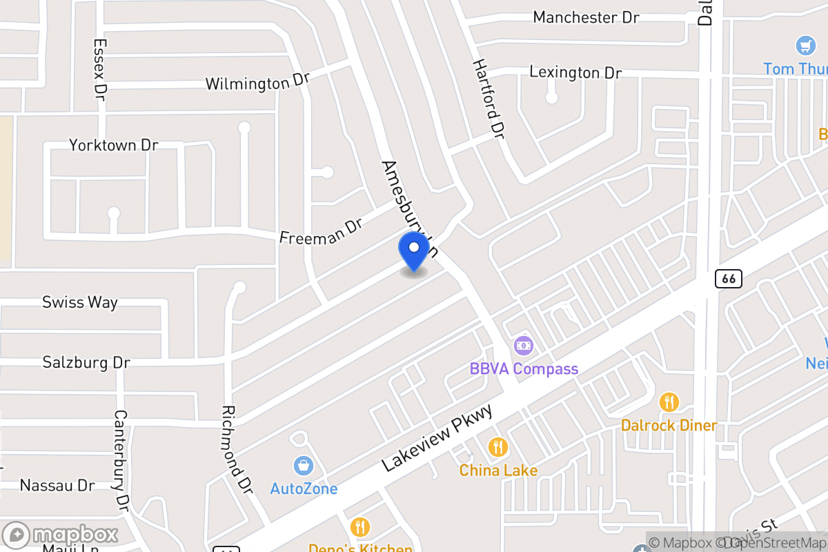 Map of 8210 Salzburg Dr