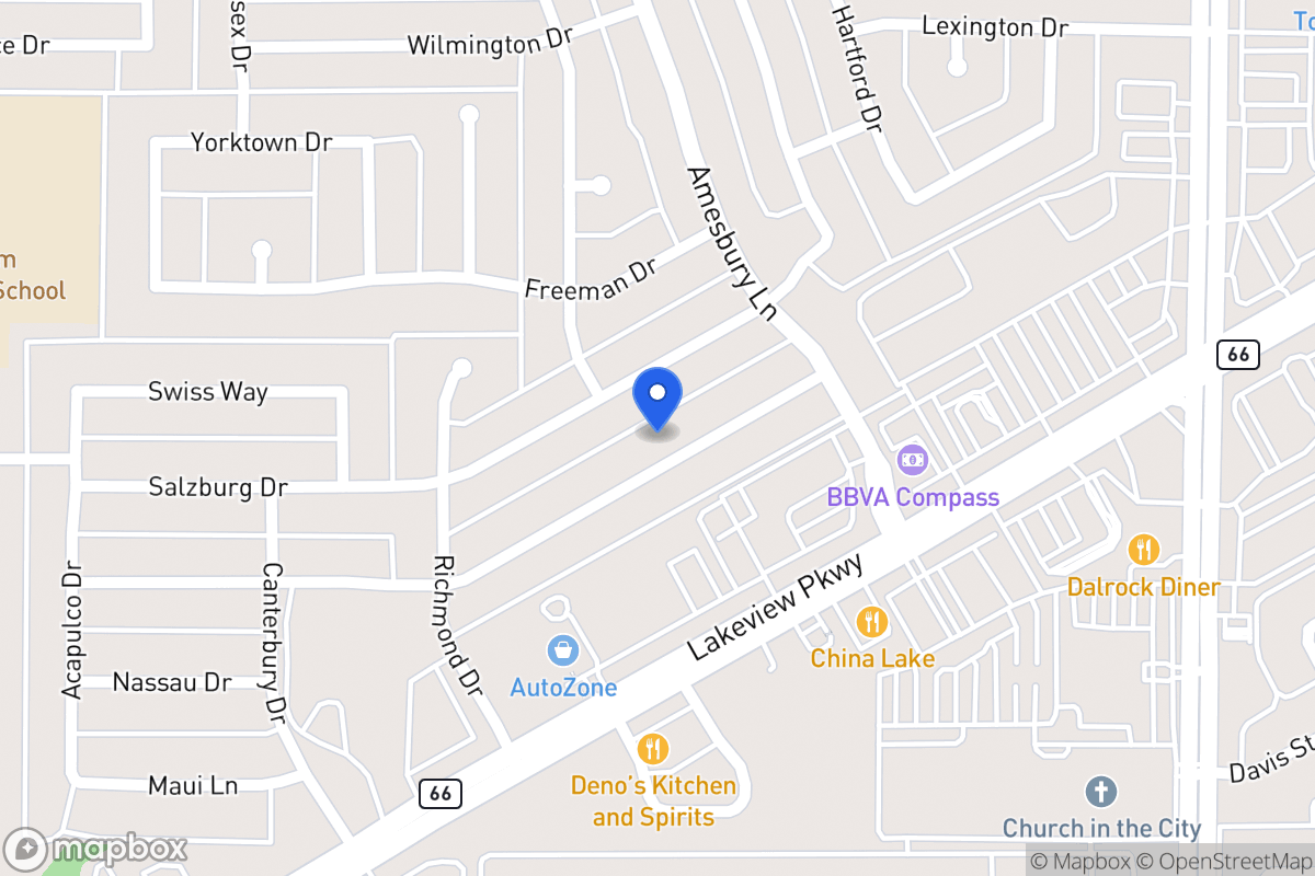 Map of 8105 Munich Dr