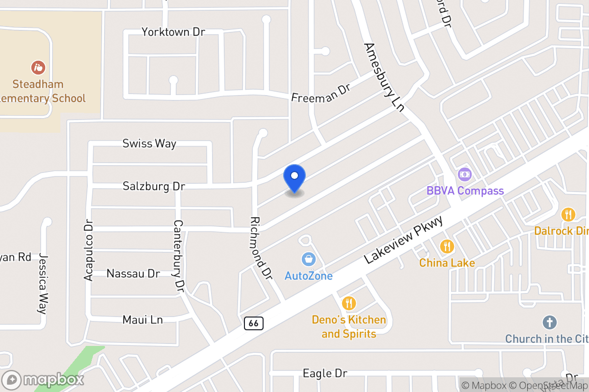 Map of 7913 Munich Dr