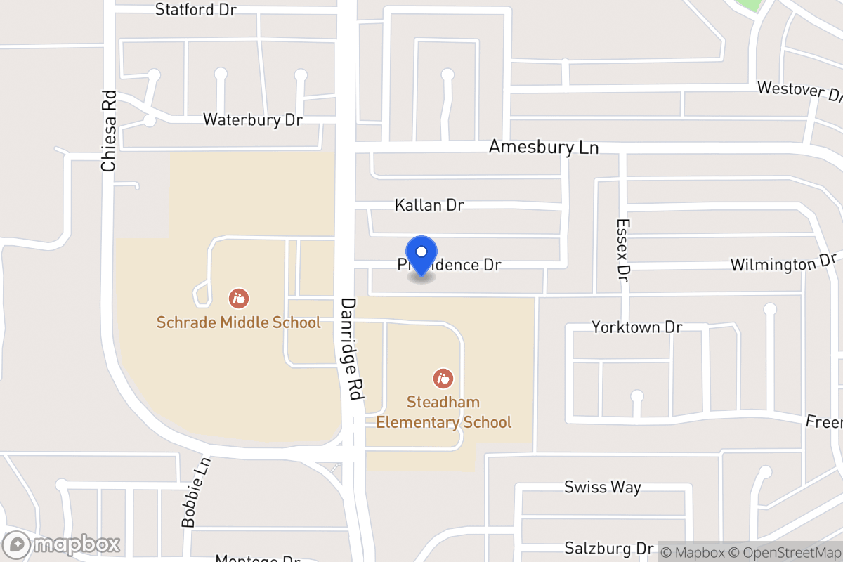 Map of 7502 Providence Dr