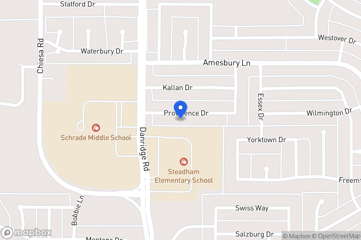 Map of 7506 Providence Dr