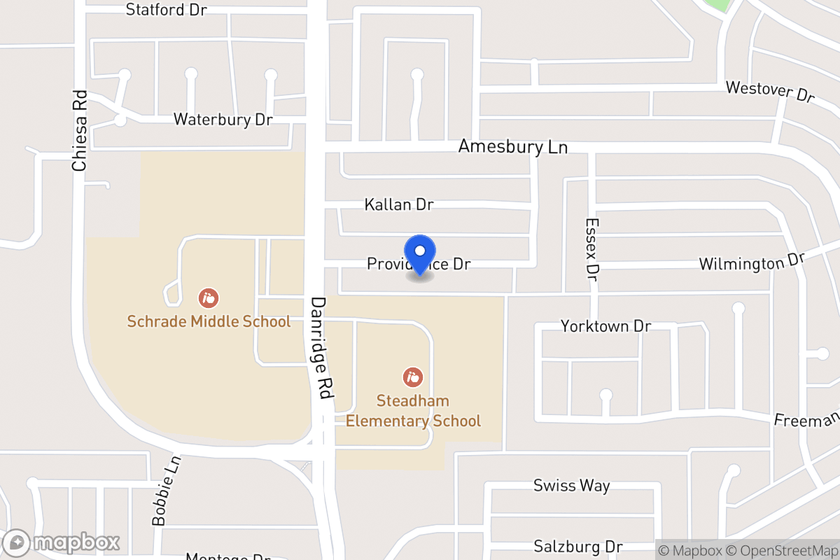 Map of 7510 Providence Dr
