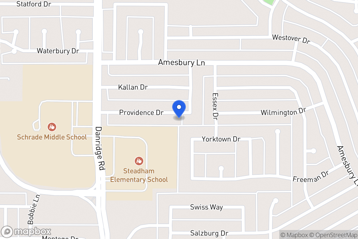 Map of 7702 Providence Dr