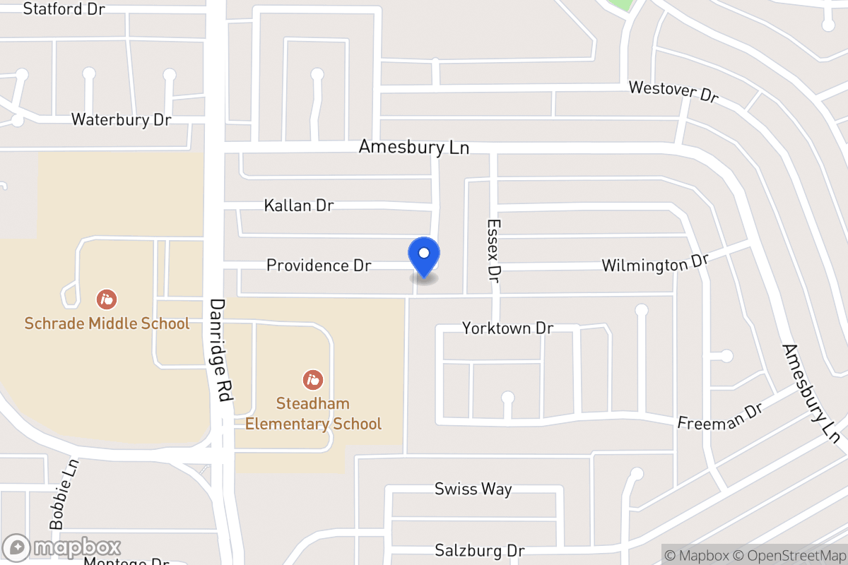 Map of 7706 Providence Dr