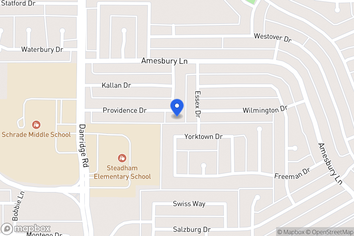 Map of 7710 Providence Dr