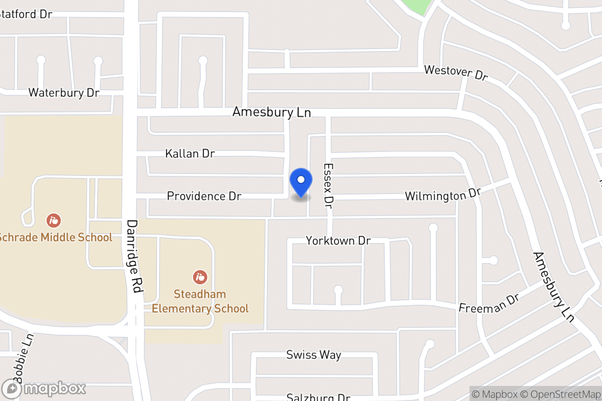Map of 6706 Providence Dr
