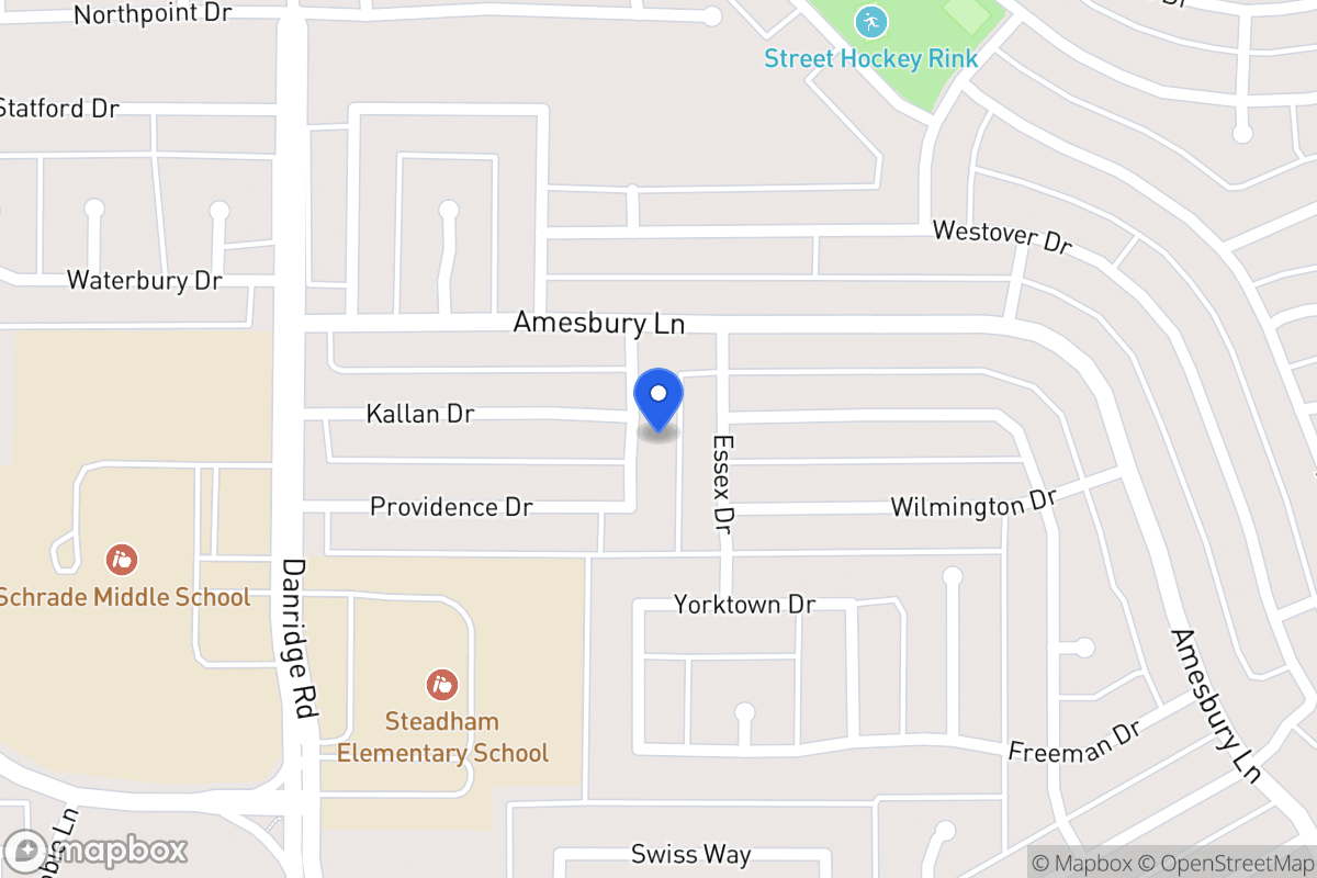 Map of 6802 Providence Dr