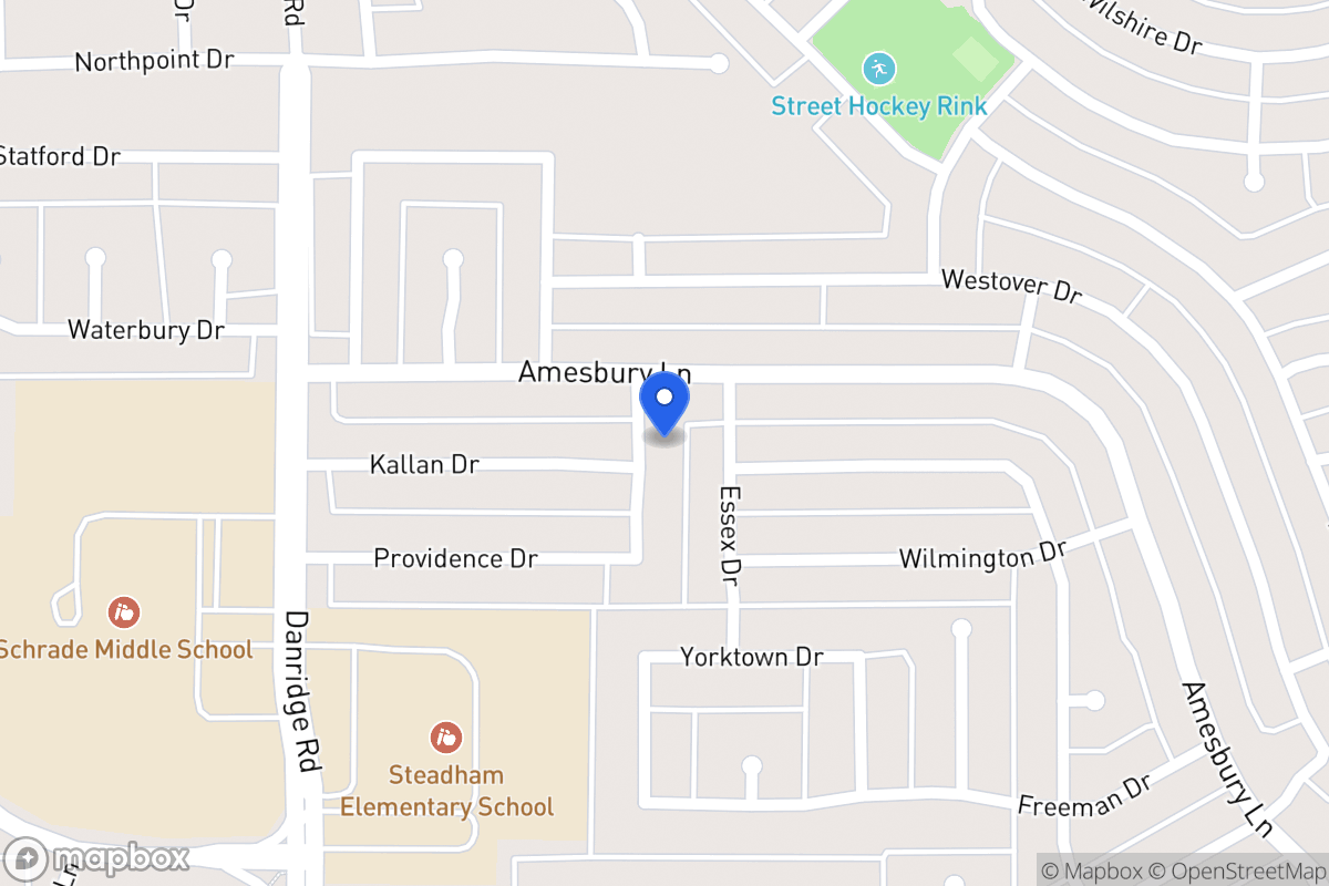Map of 6810 Providence Dr