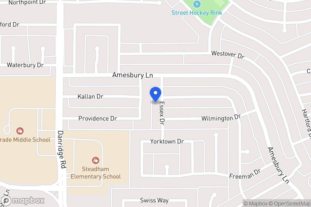 Map of 6801 Essex Dr