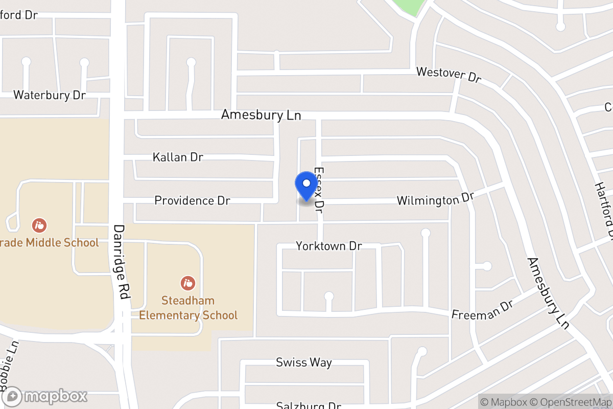 Map of 6705 Essex Dr