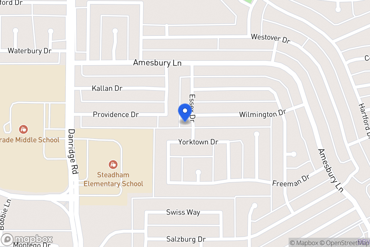 Map of 6701 Essex Dr