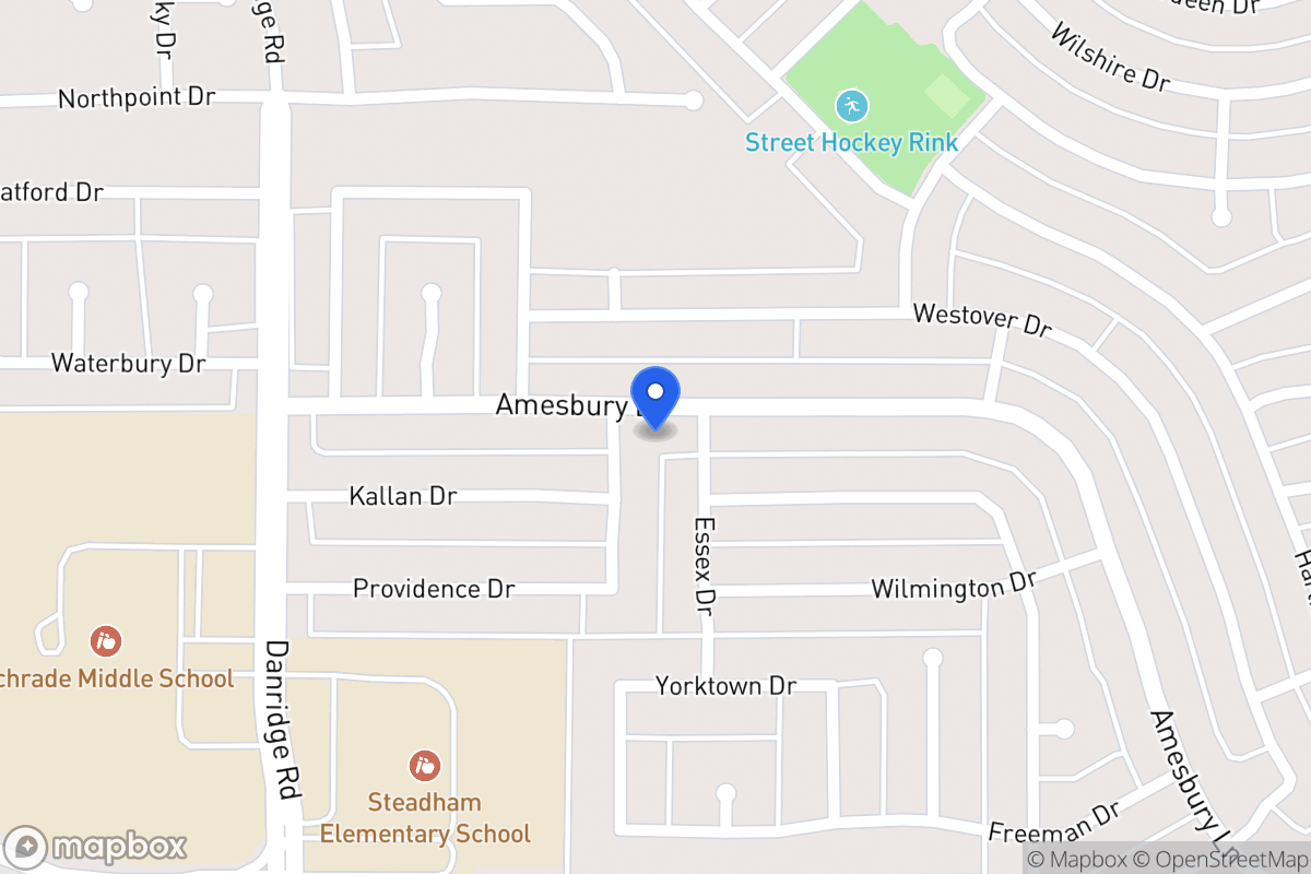 Map of 6814 Providence Dr