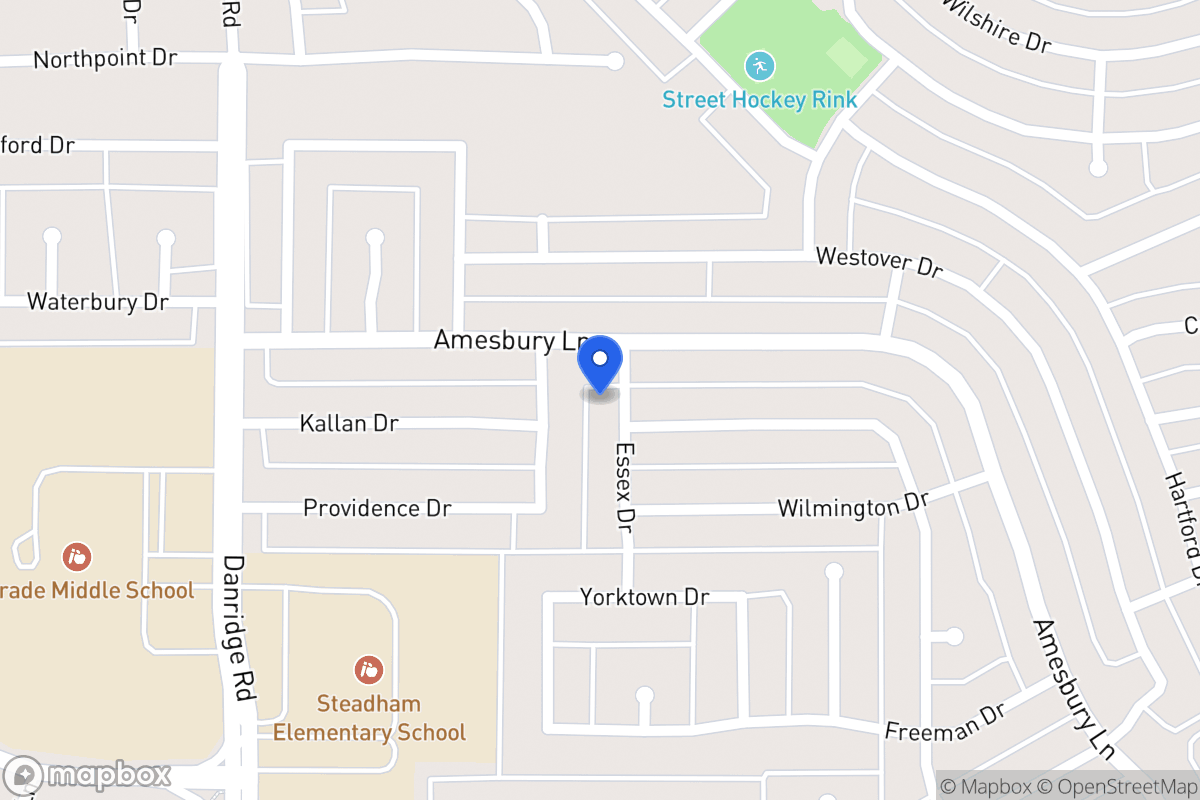 Map of 6809 Essex Dr