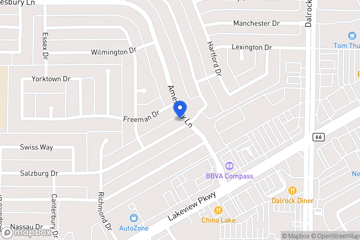 Map of 8209 Salzburg Dr