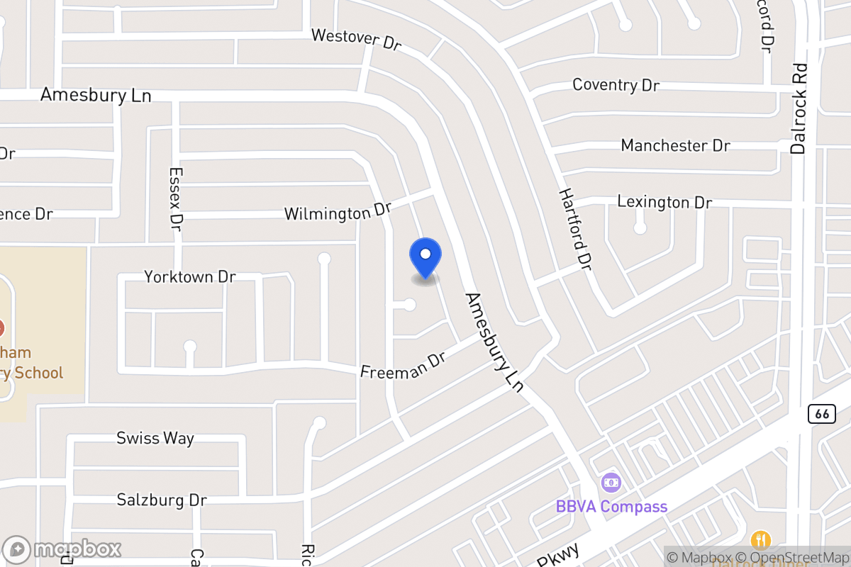 Map of 6514 Marquett Ct