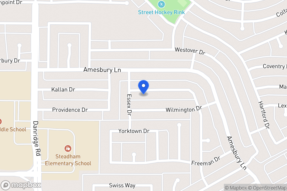 Map of 7810 Marquett Dr