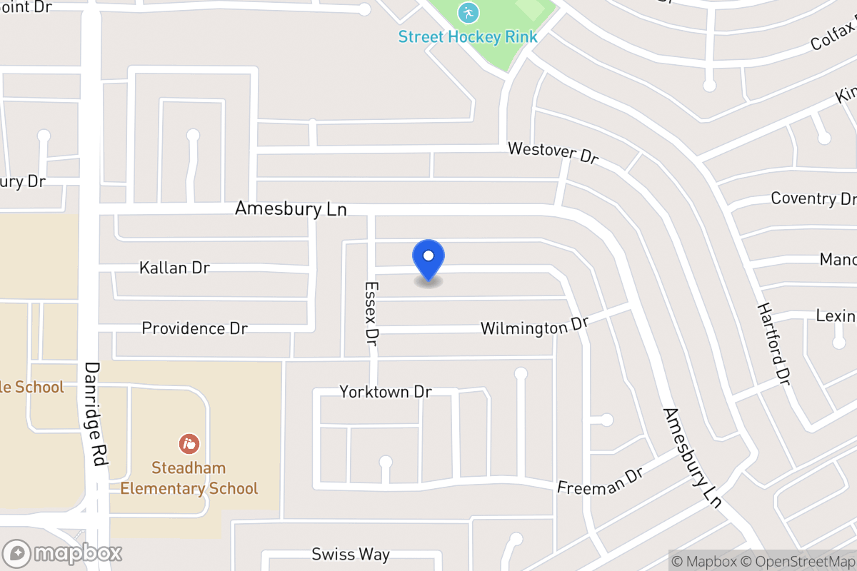 Map of 7814 Marquett Dr