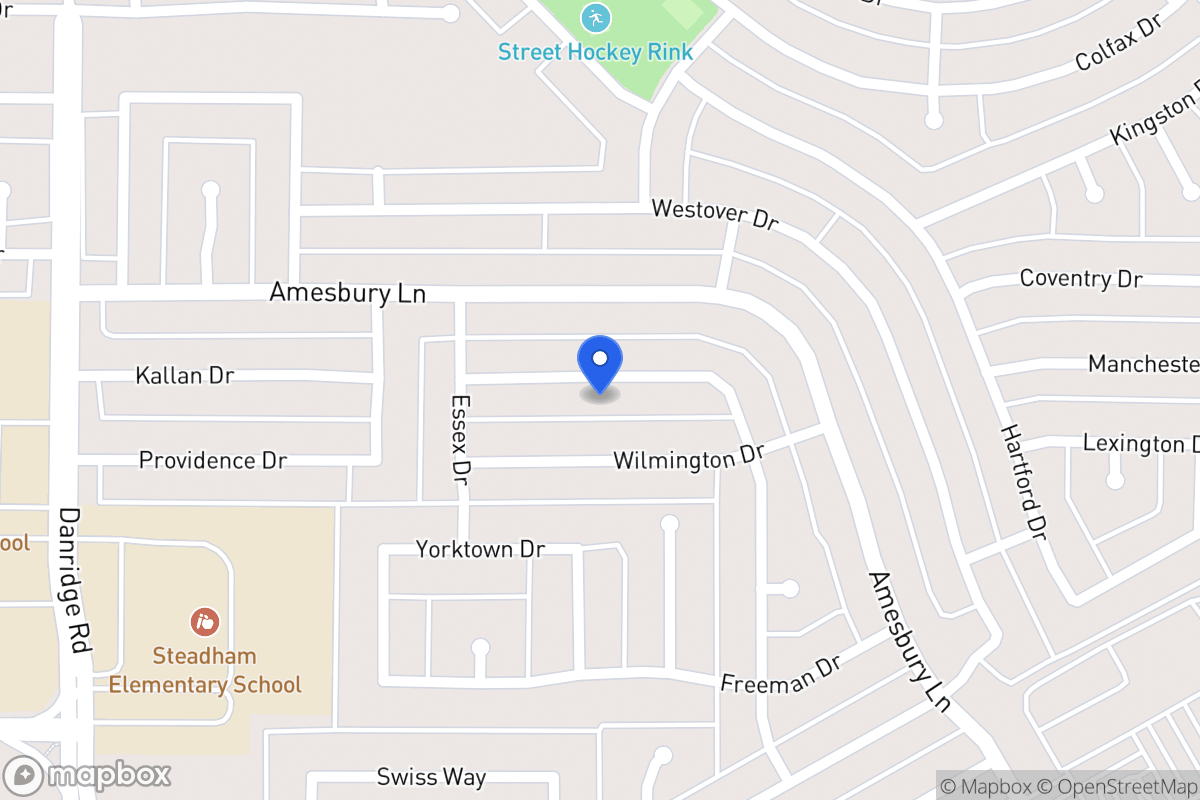 Map of 7910 Marquett Dr