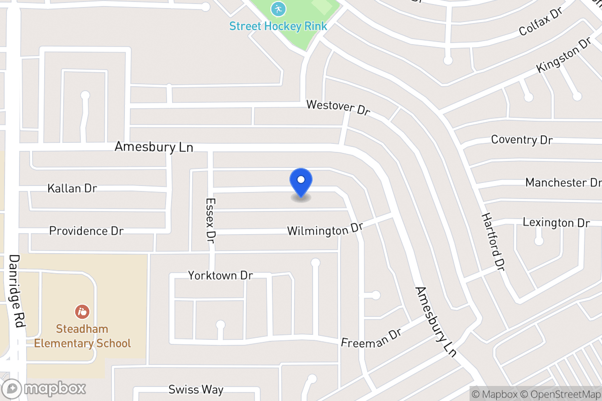 Map of 8002 Marquett Dr