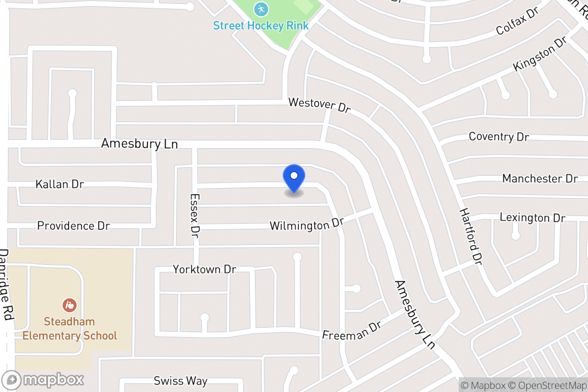 Map of 8006 Marquett Dr