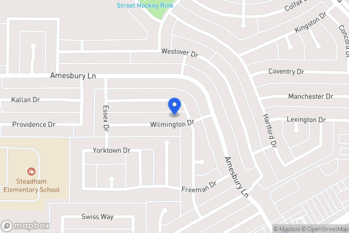 Map of 8009 Wilmington Dr