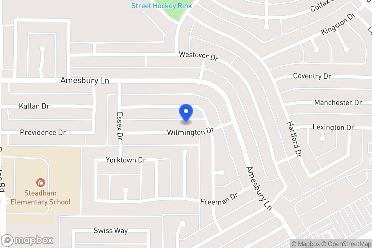 Map of 8005 Wilmington Dr