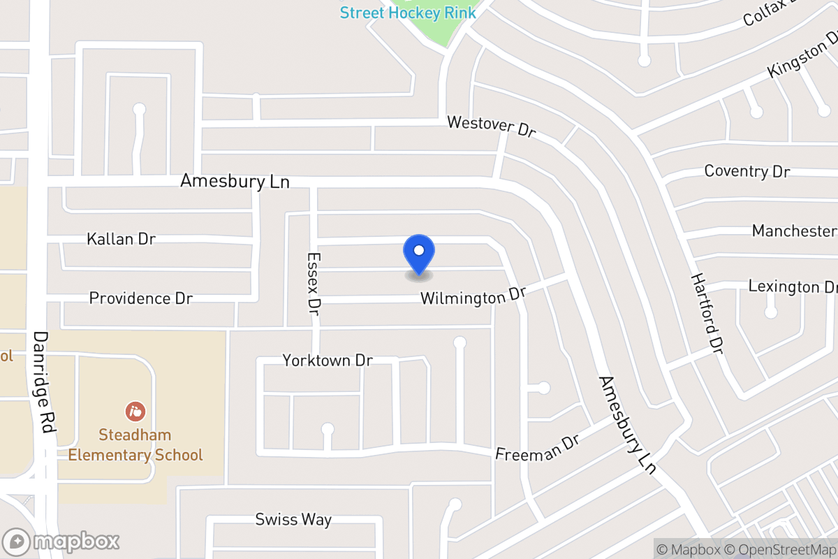 Map of 7909 Wilmington Dr