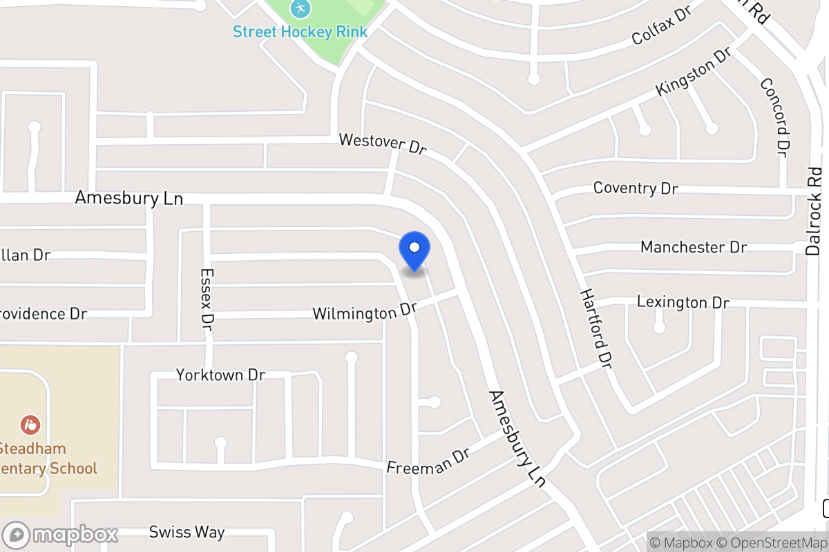 Map of 6710 Marquett Dr