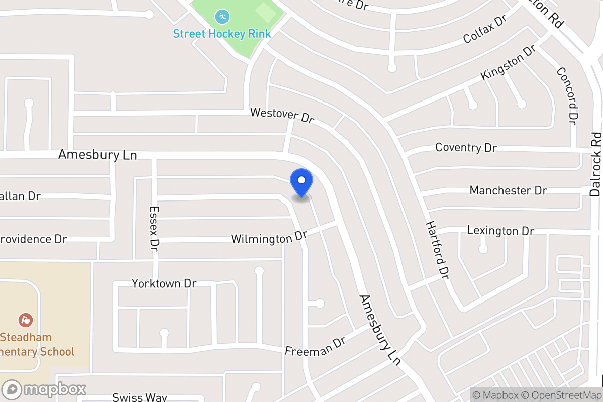 Map of 6714 Marquett Dr