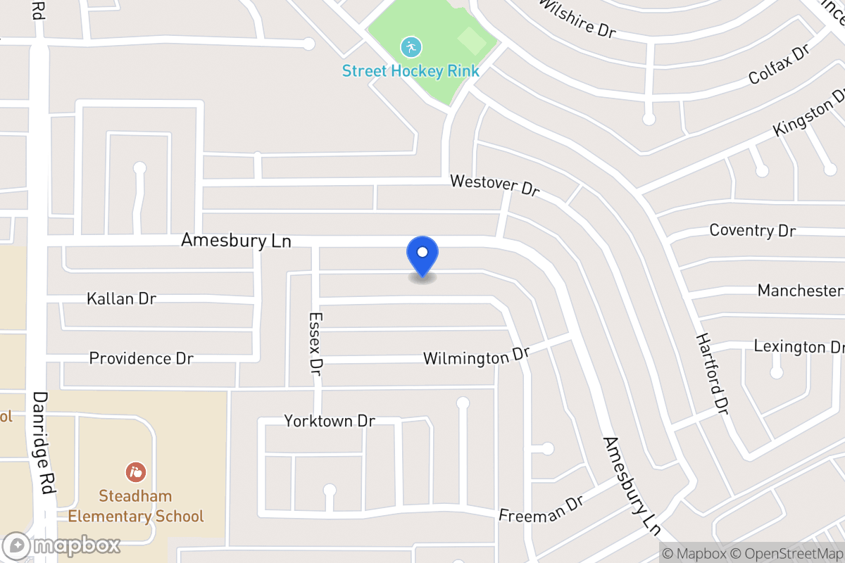 Map of 7909 Marquett Dr