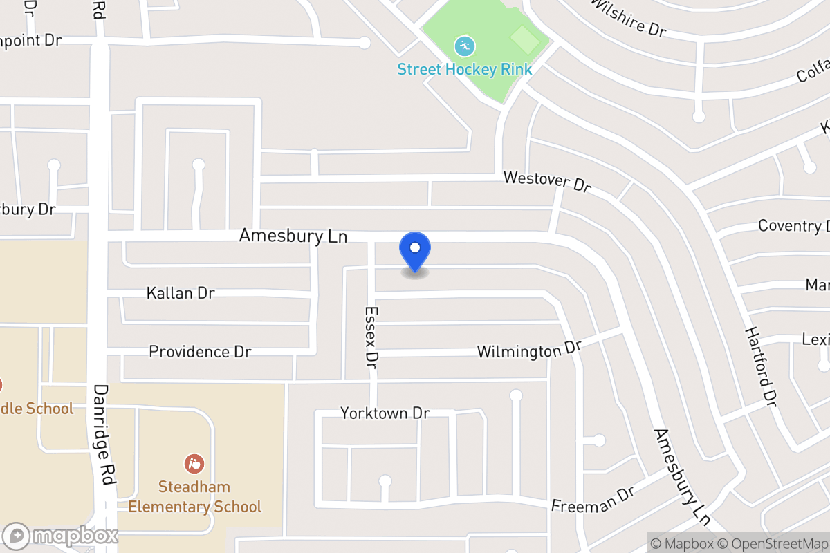 Map of 7809 Marquett Dr