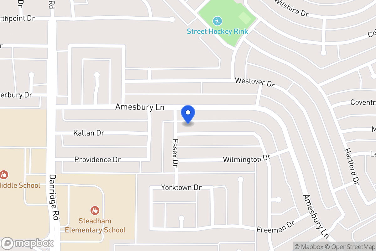 Map of 7805 Marquett Dr