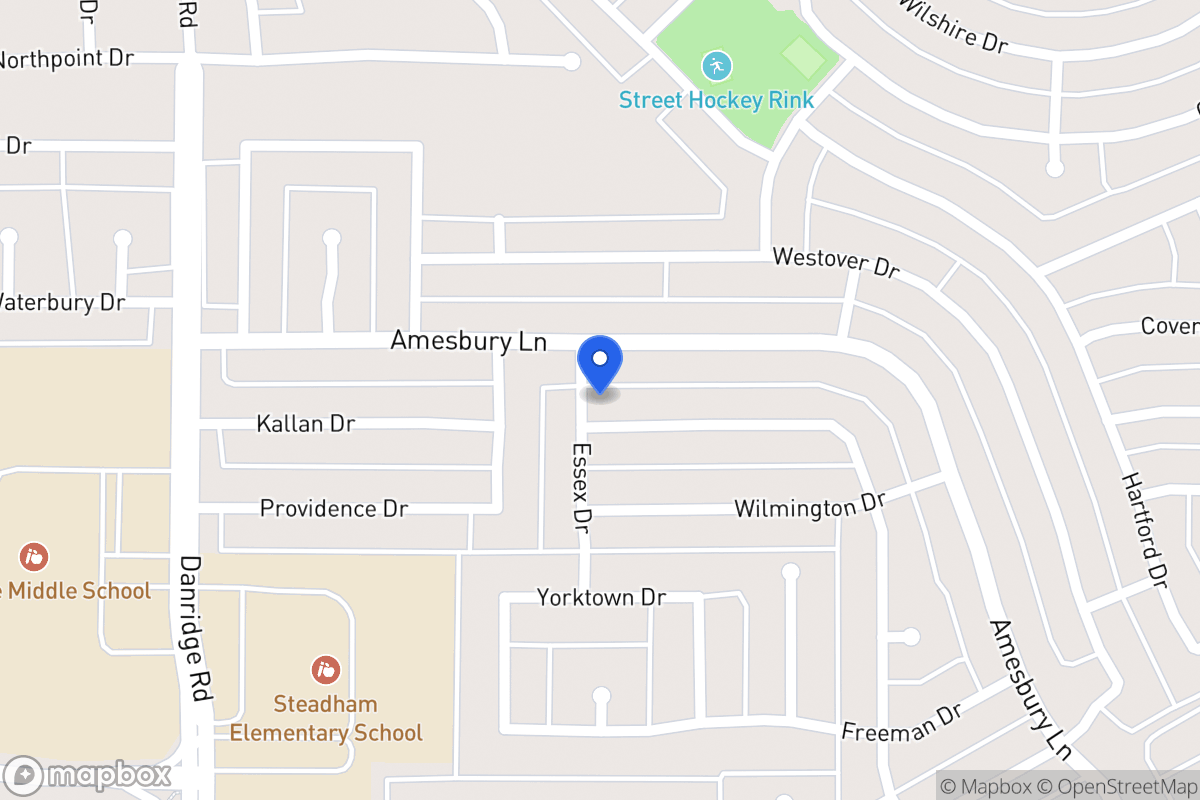 Map of 7801 Marquett Dr