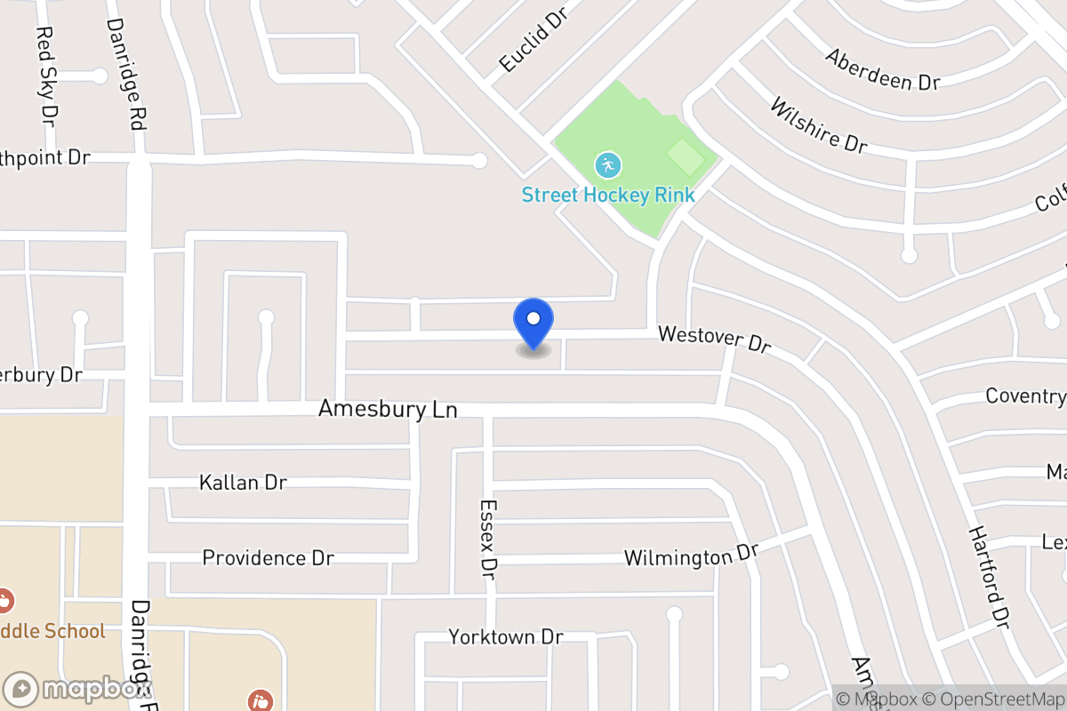 Map of 7806 Westover Dr