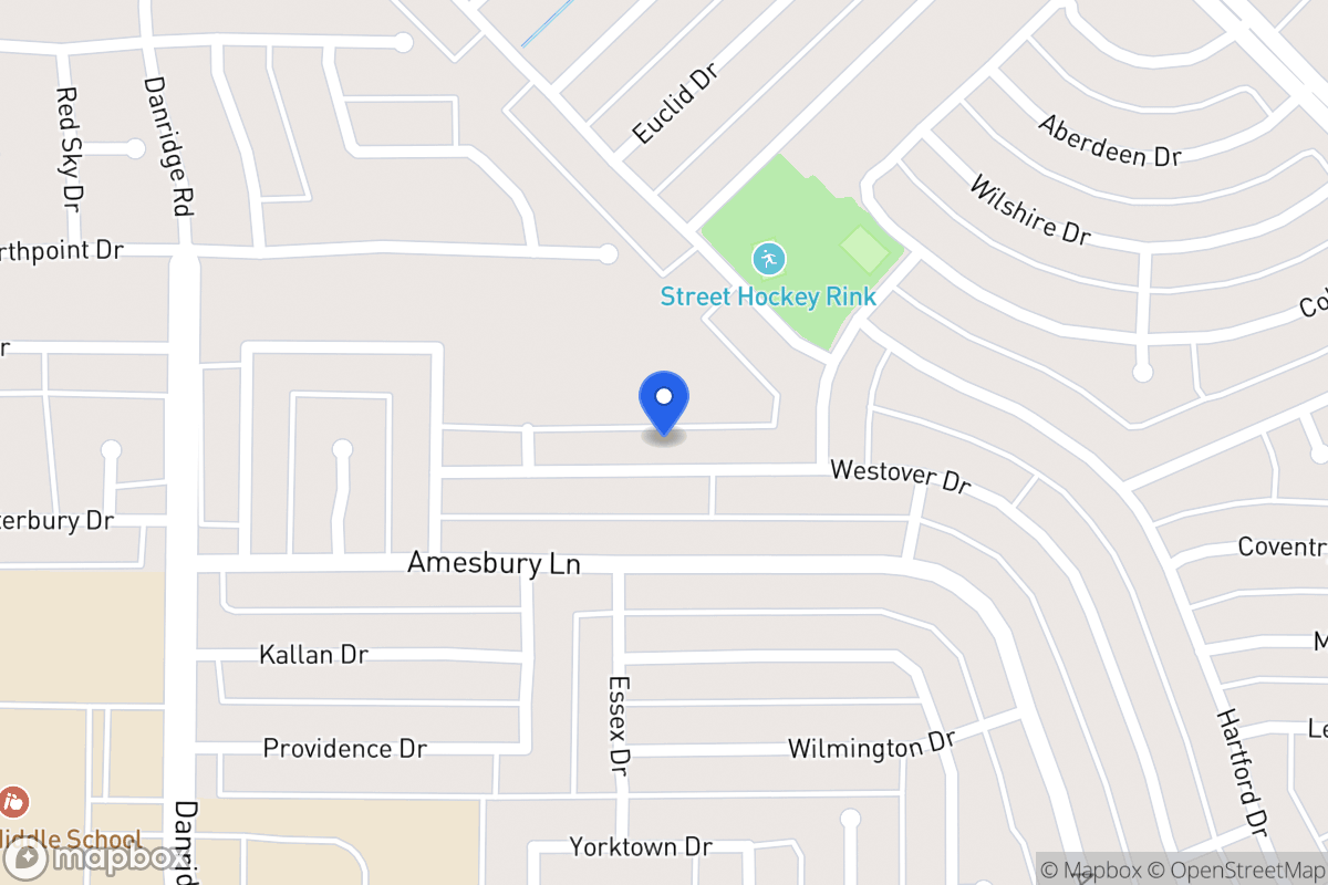 Map of 7805 Westover Dr