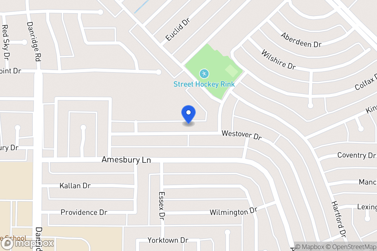 Map of 7813 Westover Dr
