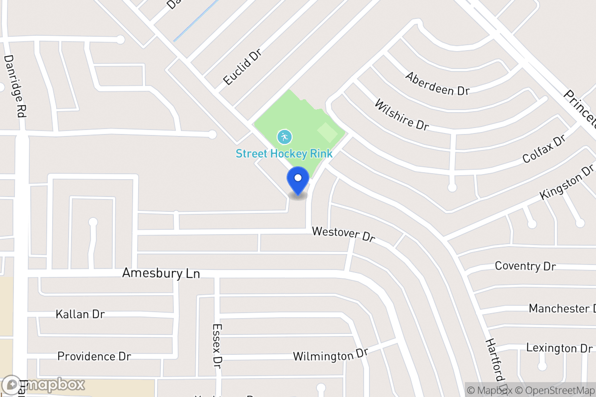 Map of 7109 Melton Dr